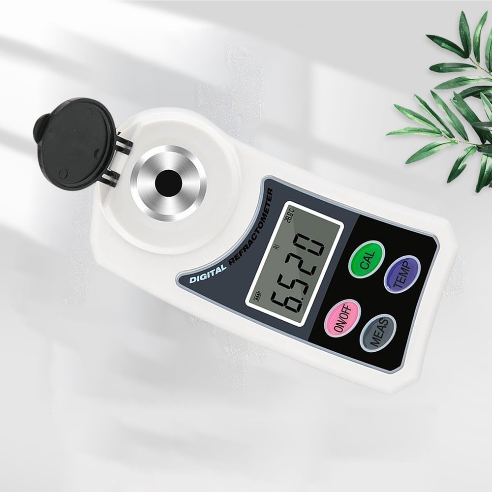 0-28% Digital LCD Refractometer Salinity Test Salinometer Automatic Temperatur7R