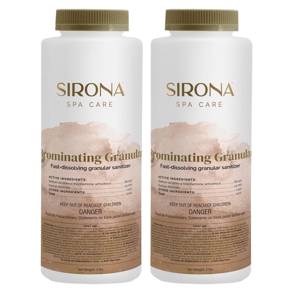 Sirona 82143 Spa Care Brominating Granular (2 lb) (2 Pack)