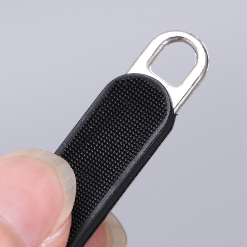 20 Pcs Zipper Tabs Detachable Pulls DIY Accessories Molded Sliders