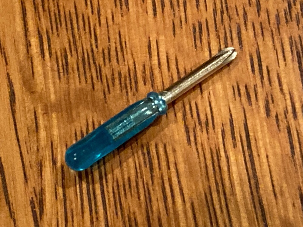 Miniature Phillips Screwdriver ( 1-3/4" long )