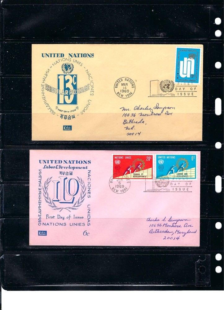 1969 COMBO FDC's (Scott# 196 & 199/200) - KOLOR KOVER CACHET (76)