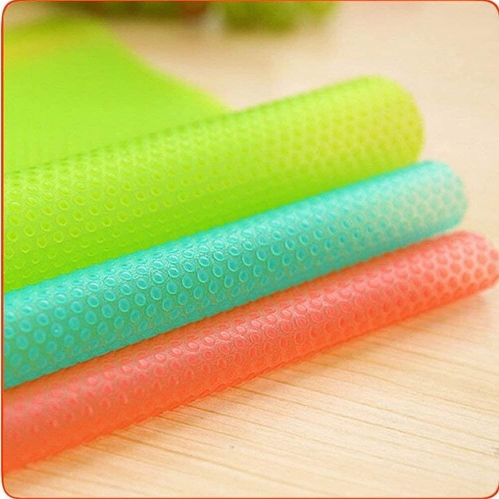 7 PCS Shelf Mats Refrigerator Liners