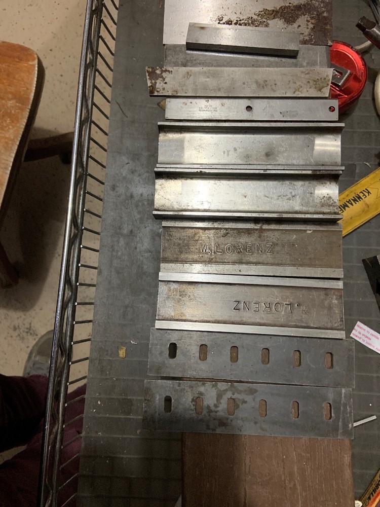 Lathe Rocker Tool Beam Plates Spacer Shims (L009