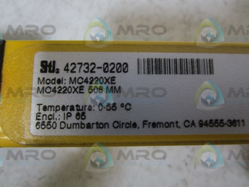 STI MC4220XE LIGHT CURTAIN TRANSMITTER NSNP