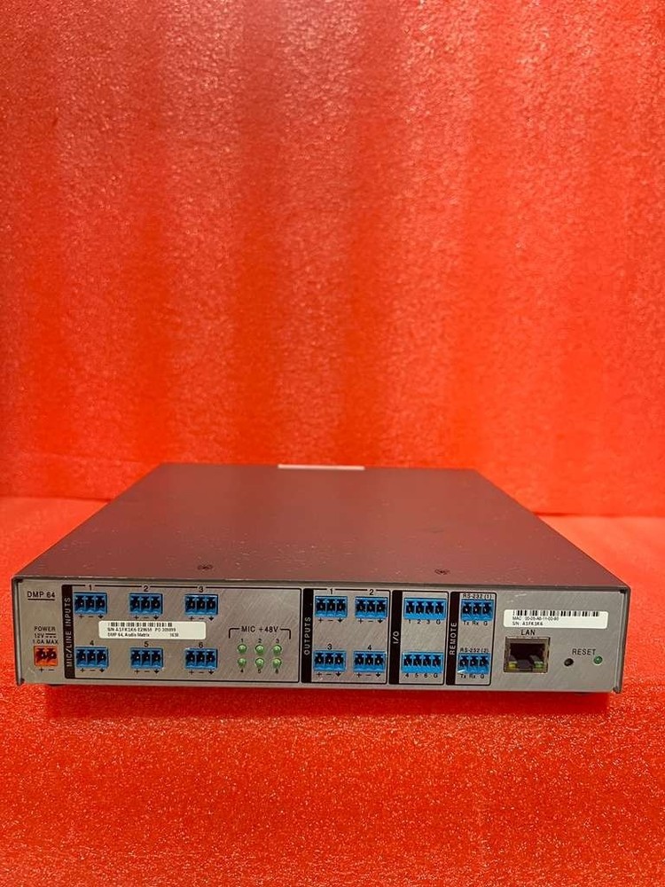 Extron DMP 64 Digital Matrix Audio Processor 60-1054-01