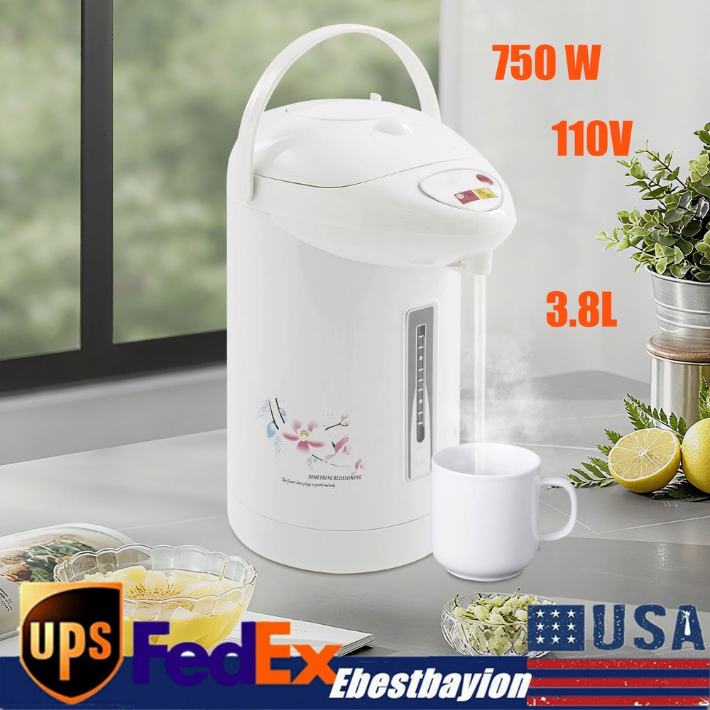 3.8L Electric Water Cooler Dispenser Tabletop Hot + Cold Office Drinking Machine