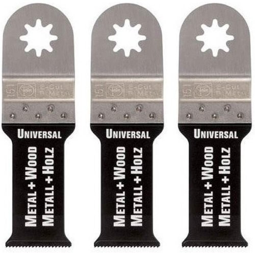 Fein (151) 1-1/8" Universal E-Cut Blade, 3 Pack