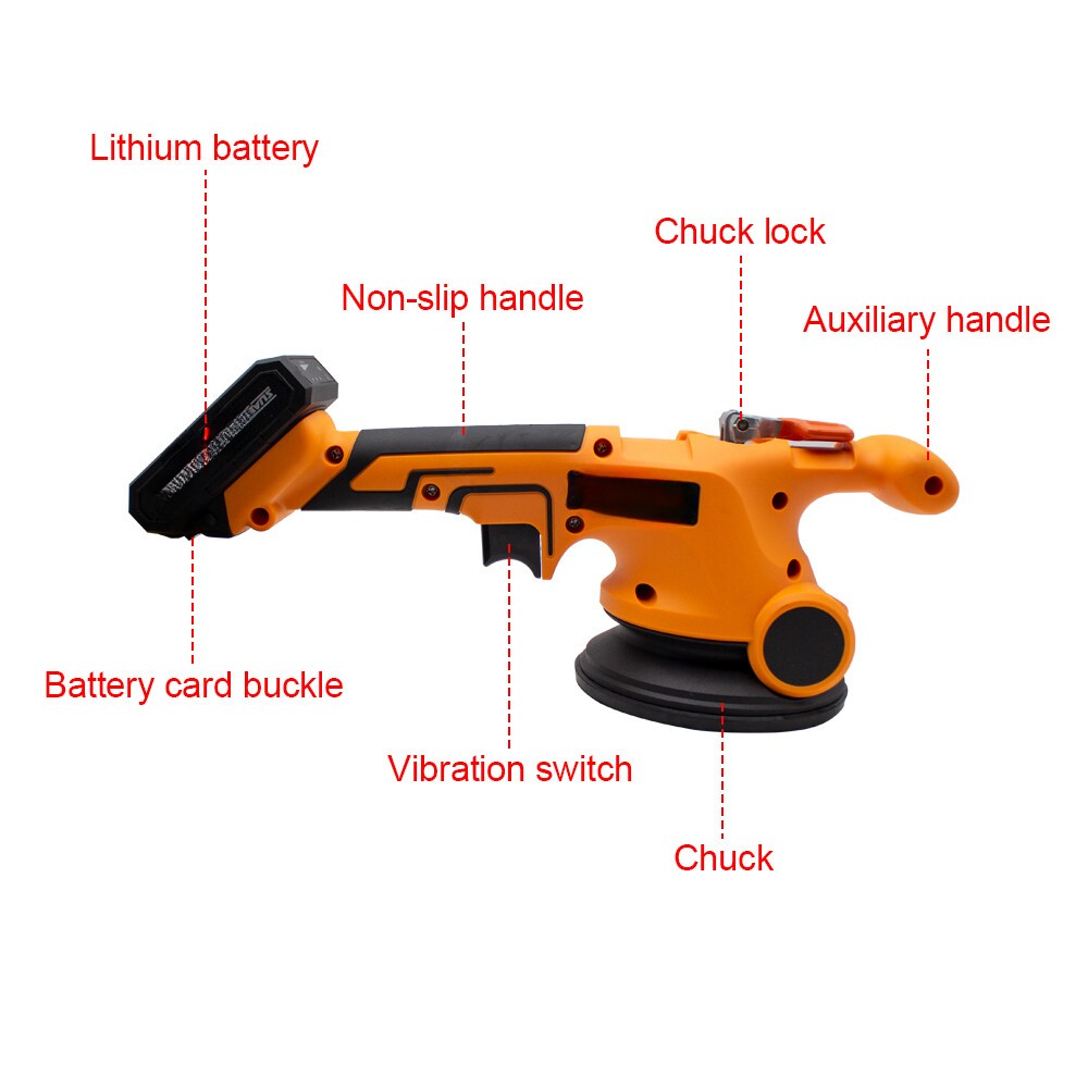 Electric Wireless Tile Vibrator Leveling Machine Ceramic Tile Floor Laying Tools