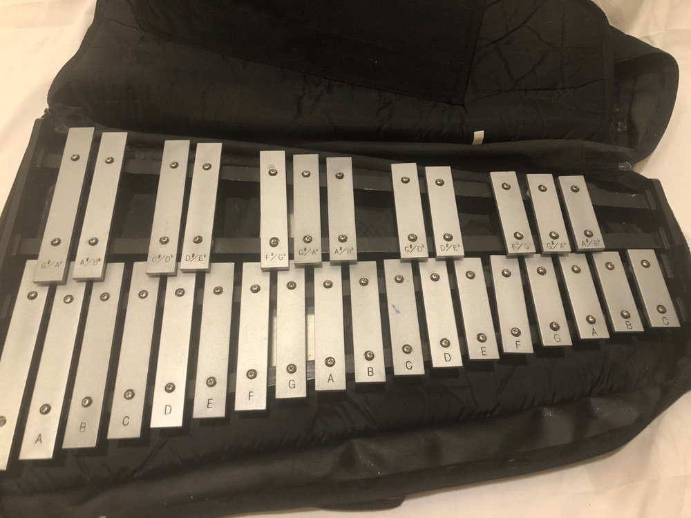 Ludwig Student Xylophone Bell Percussion W/ Case & Stand