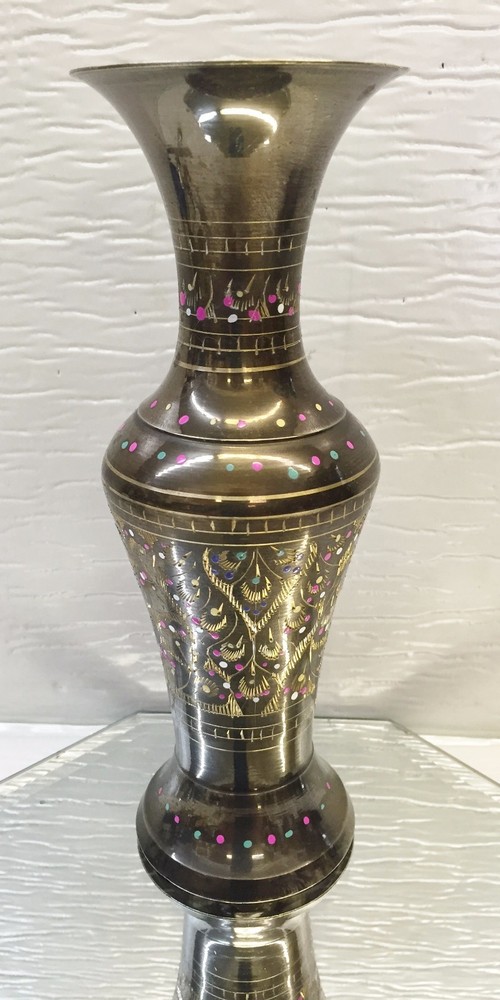 2 Brass Bud Vases India
