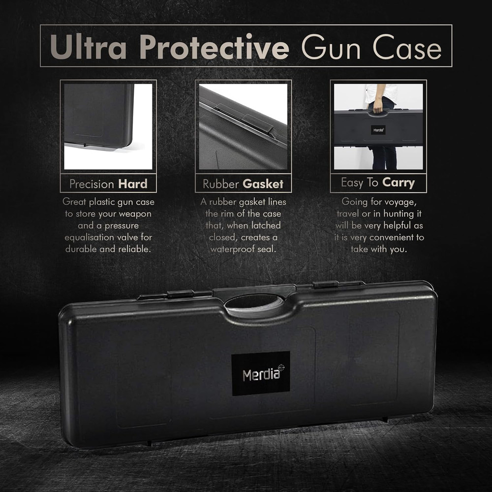 Gun Case Precision Hard Locking Rifle Cases Ultra Protective Case Intensive Conv