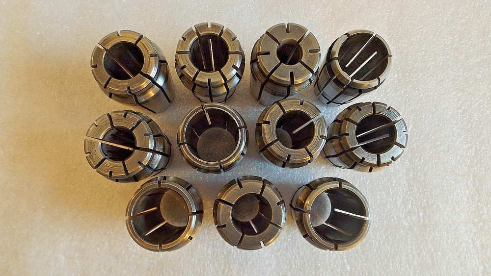 11 Stainless Steel Expanding Collets
