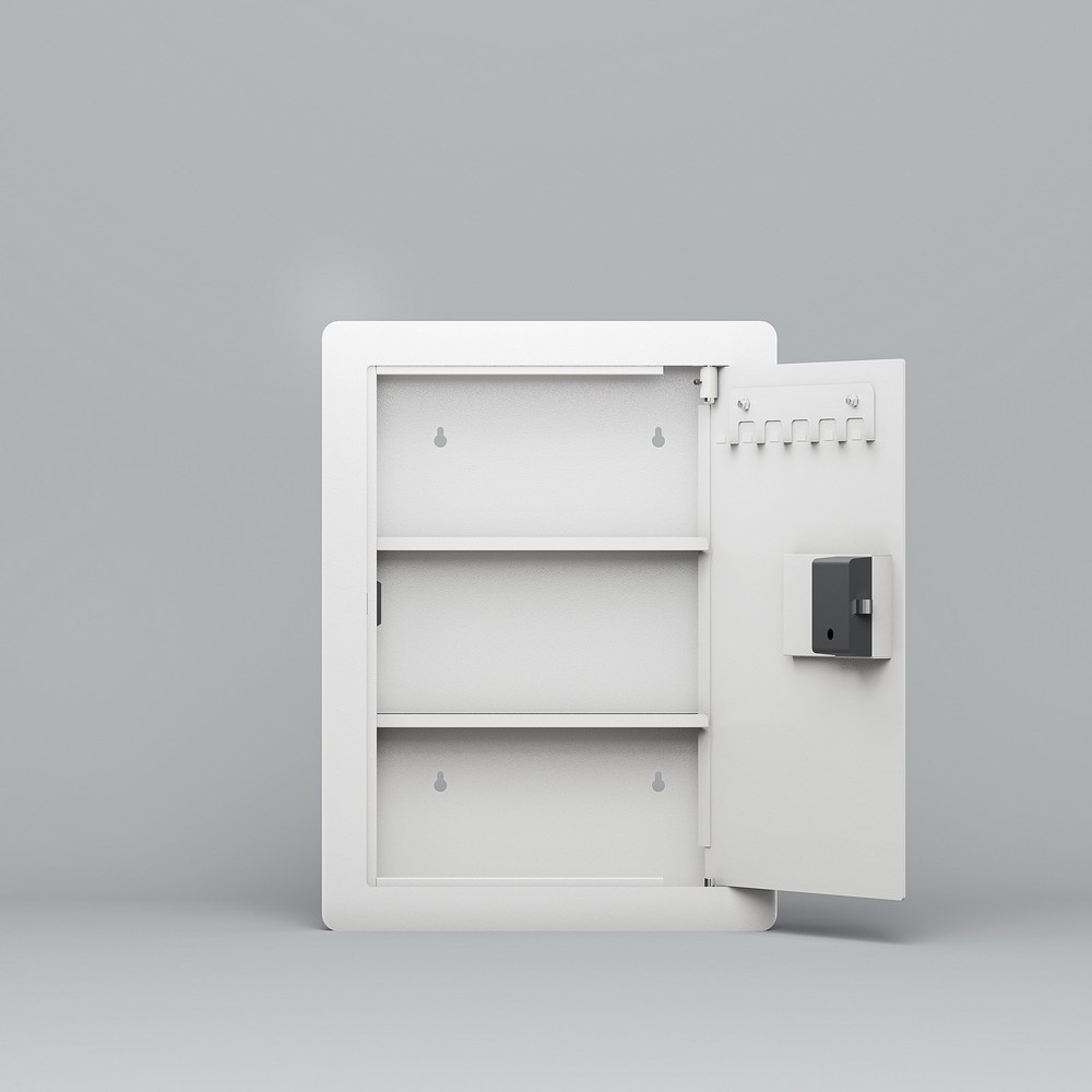 Digital Keypad Wall Hidden Safe Flat Box Fireproof Wall Mount/Embedded Firearms