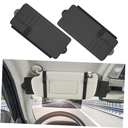 Polarized Sun Visor Sunshade Extender for Car with Polycarbonate Lens,