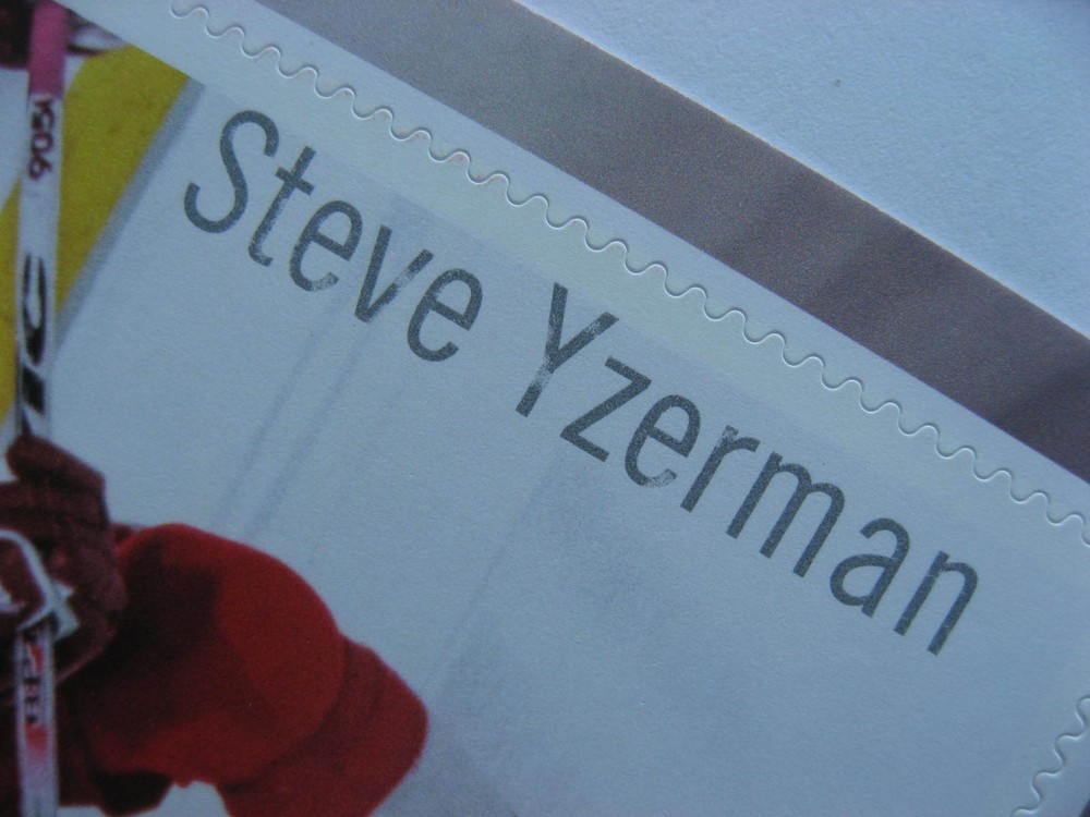 CANADA $1.80 Steve Yzerman underinking? printing error, check it out
