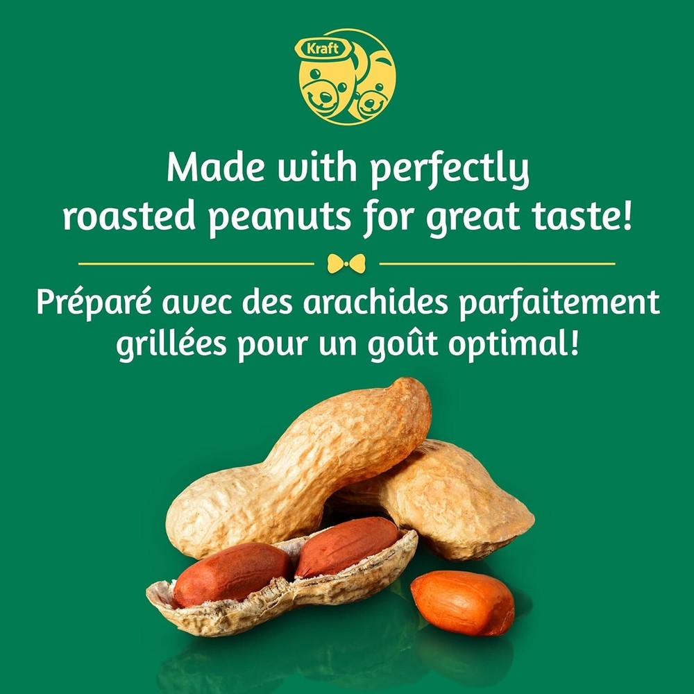 QTY:2), Kraft CANADA Smooth Peanut Butter, 2kg