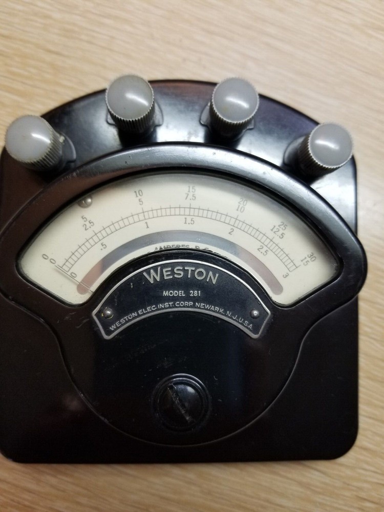 Weston D.C. Voltmeter Model 281