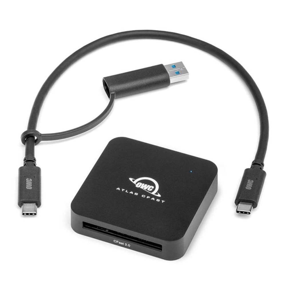OWC Atlas CFast Card Reader USB-C USB-A CFast 2.0 Card Reader