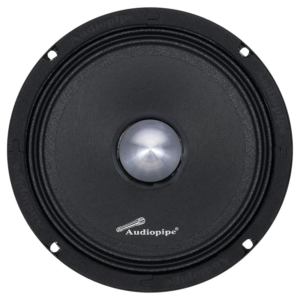 Audiopipe Low Mid Frequency Loudspeaker 6" 200W Max - Silver Bullet Dust Cap