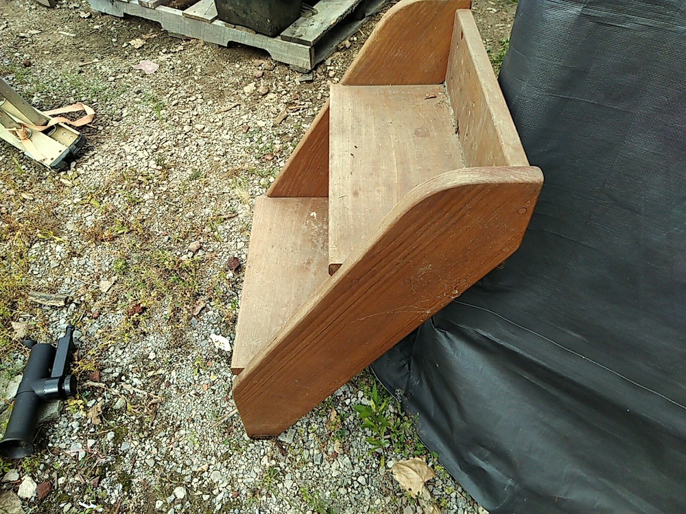Teak Cabin Steps, 1985 Chris Craft Commander 282