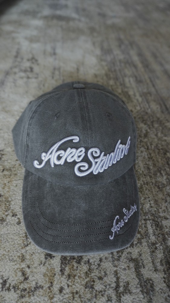 Acne Studios - Logo cap - Black