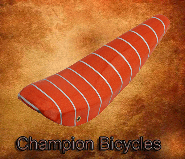 ORIGINAL! 20 BANANA SADDLE SPARKLE/ORANGE W/SILVER STRIPE.