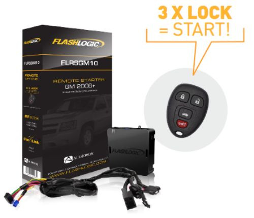 Flashlogic Remote Start for Chevy Traverse 2017 Plug N Play FLRSGM10
