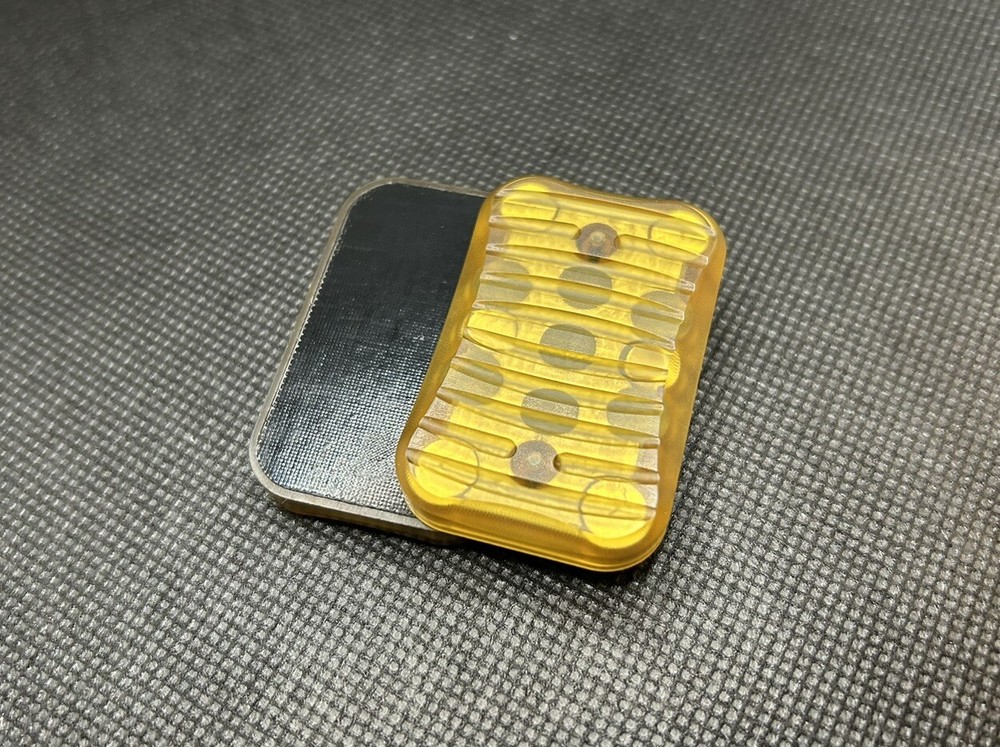 Fidget Slider PEI Shell w/ Carbon Fiber Slide Plates Haptic EDC