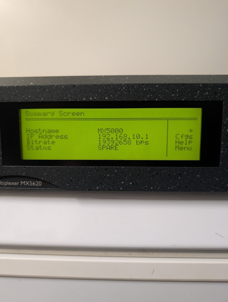 Tandberg MX5620 Evolution 5000 Multiplexer - Master & 2X(4-ASI) Cards