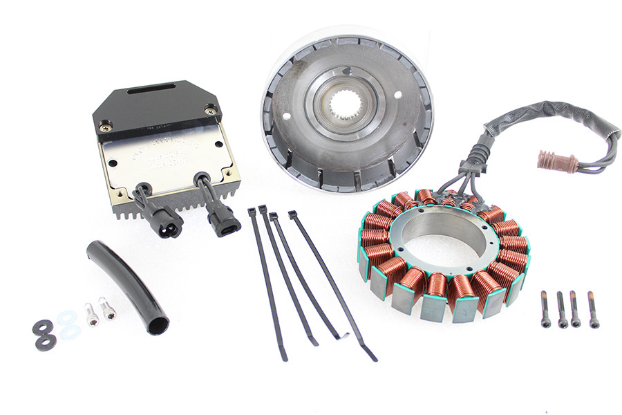 FLT 56 Amp Three Phase Alternator Kit fits Harley Davidson