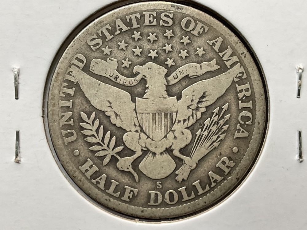 1912-S Barber Half