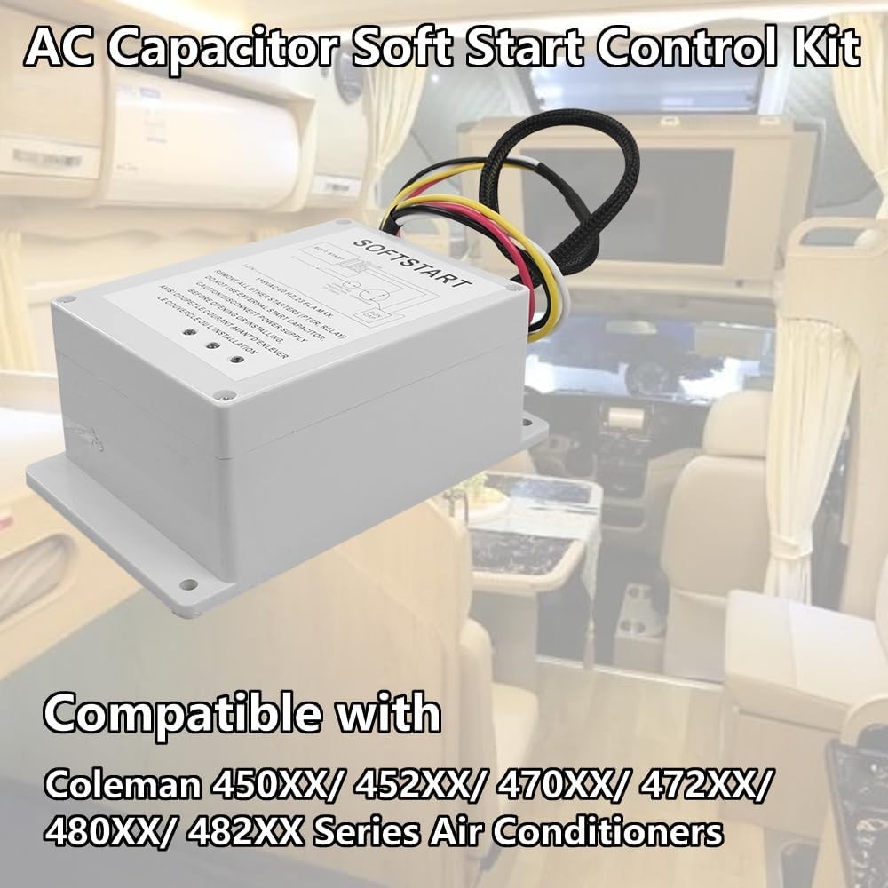 1497 3601 AC Capacitor Soft Start Control Kit Soft Start Compatible