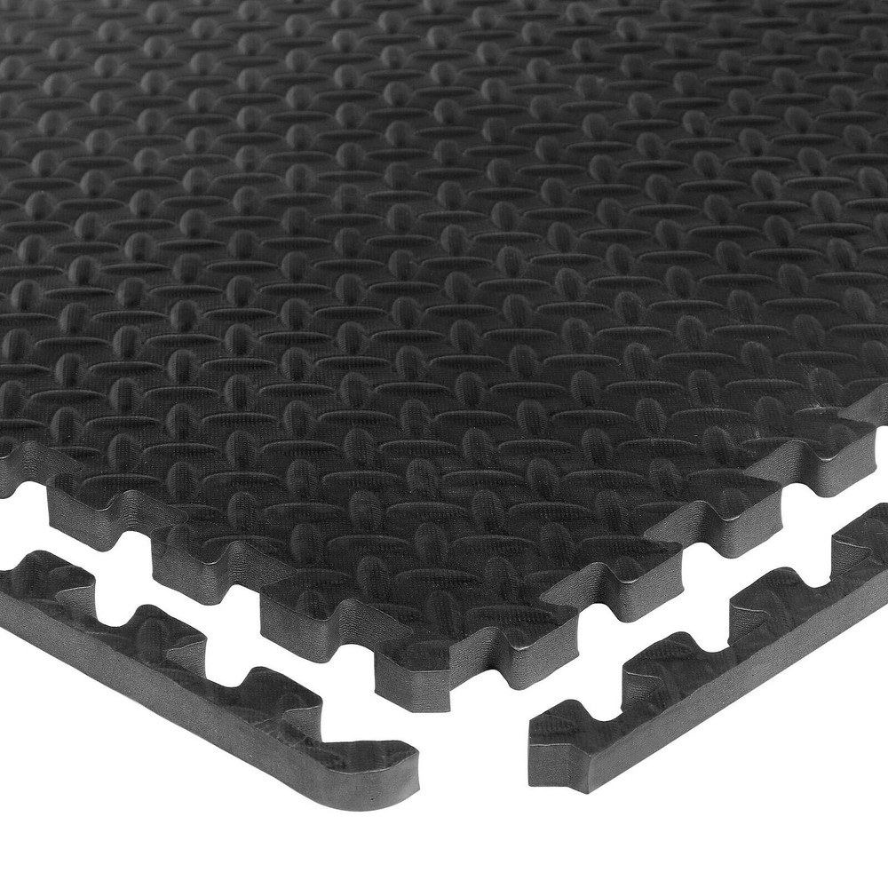 48pcs Puzzle Exercise Mat with EVA Foam Interlocking Tiles for Exercise Gym