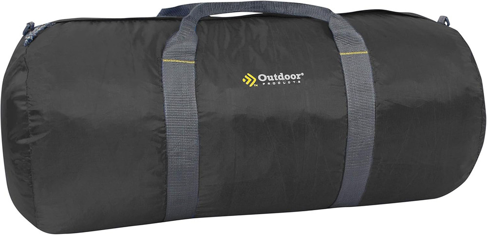 Deluxe Duffel (Black, 12 in X 24 In)