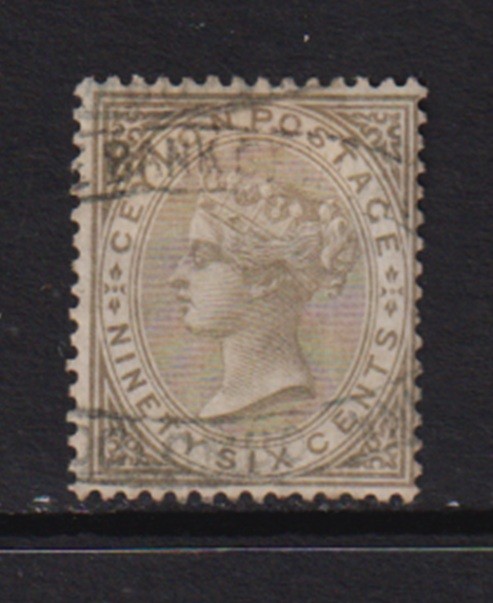 Ceylon - #73 Used, cat. $ 30.00