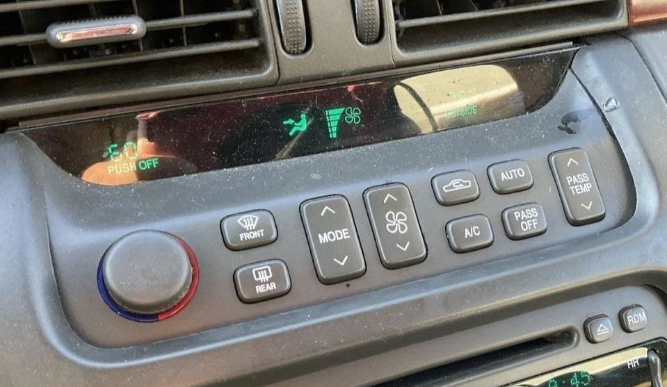 2000-2005 Cadillac Deville Automatic Temperature Control Climate AC Heat Switch