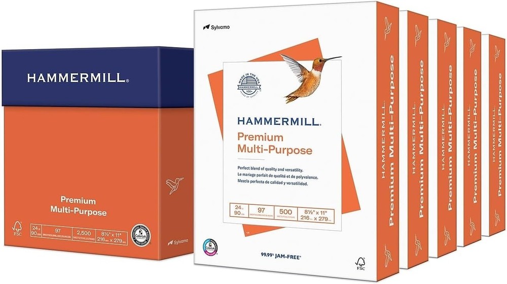 ColorLok Technology Copy Paper, 92 Bright - 2500 Sheets