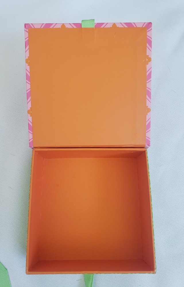 Set of 5 Small Decorative Cardboard Gift Boxes w/Lids, Various Sizes
