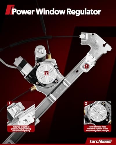 Front Driver Side Power Window Regulator with Front Left Driver Side 741-799