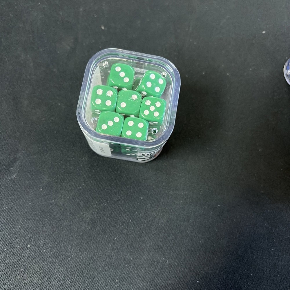 Warhammer AoS 12mm Dice Green