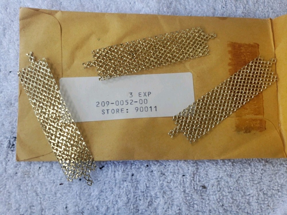 Three New Heathkit GRA-227 Transmitter Mesh Grills #209-52 NOS