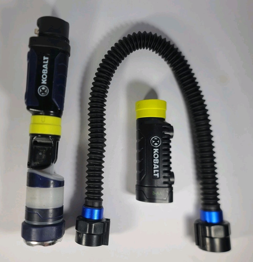 KOBALT HyperCoil LED Snake Work Light RECHARGABLE Battery 498288 Flashlight