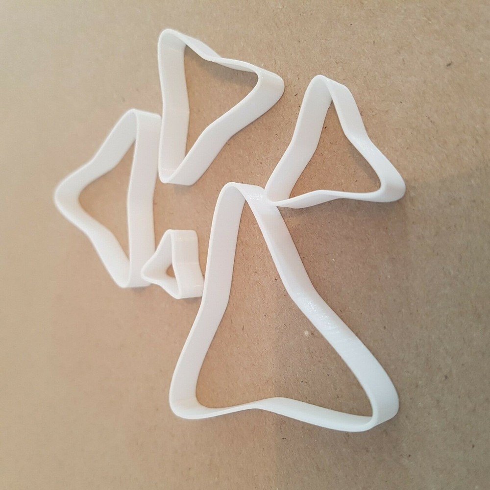 Inverted Triangle Shape Mini Fondant Cutter Small Sugarcraft Icing Tiny Sharp