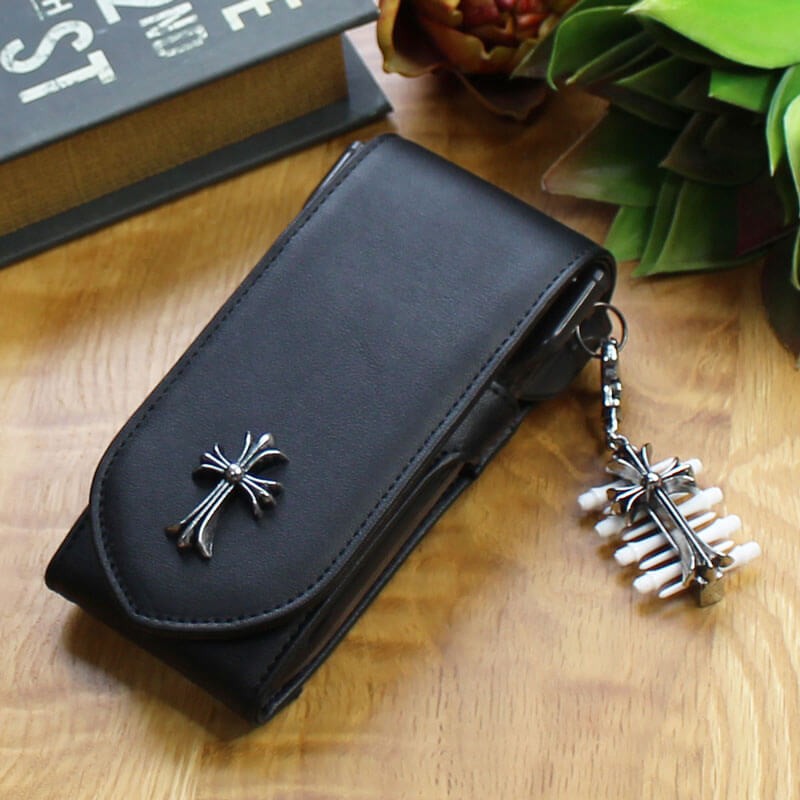 CAMEO OBJECT CROSS Silver Tip Holder / Tip Case