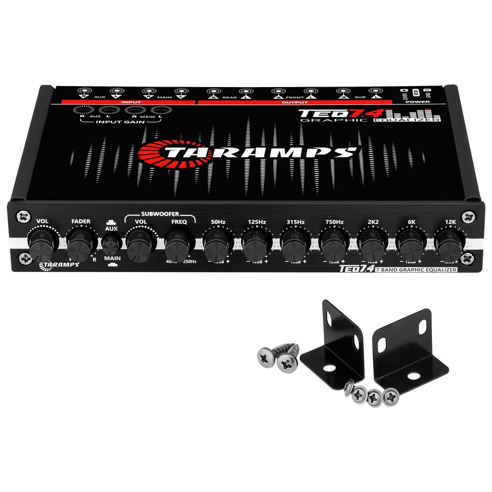 Taramps TEQ 7.4 Stereo 7-Band Graphic Equalizer