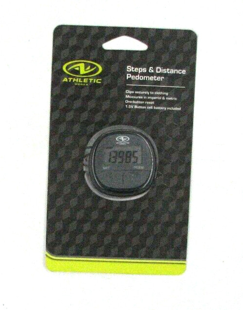 Athletic Works Step and Distance Pedometer