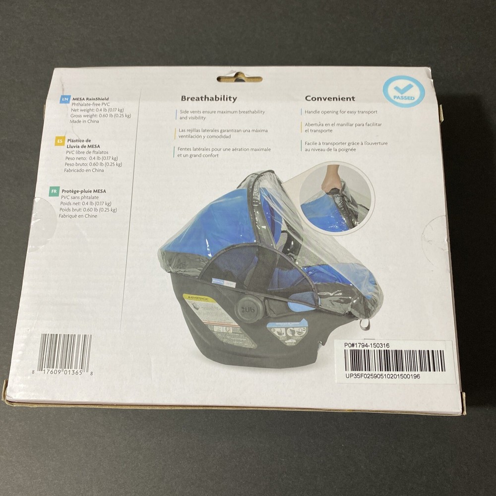 UPPAbaby Mesa Car Seat Rain Shield