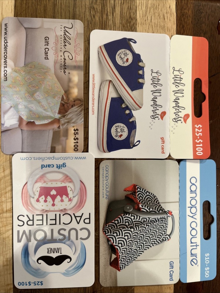 GIFT SET BUNDLE BABY GIFT CARDS $225.00 VALUE