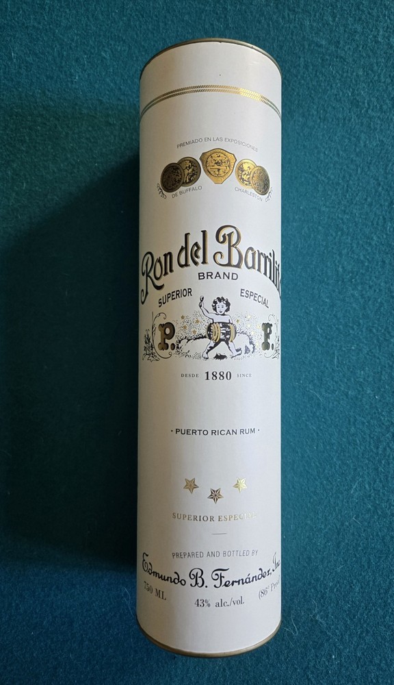 Ron del Barrilito 3 Star Empty Sleeves