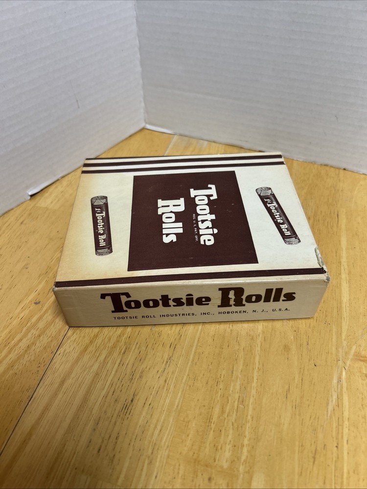 Vintage, Tootsie Rolls, Original Display Box